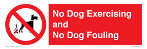 PV10407: No Dog Exercising and No Dog Fouling