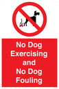 PV10407: No Dog Exercising and No Dog Fouling