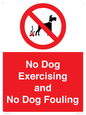 PV10407: No Dog Exercising and No Dog Fouling