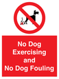 PV10407: No Dog Exercising and No Dog Fouling