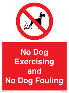 PV10407: No Dog Exercising and No Dog Fouling