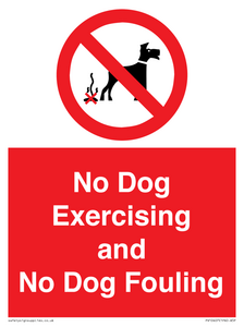 PV10407: No Dog Exercising and No Dog Fouling