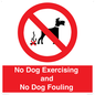 PV10407: No Dog Exercising and No Dog Fouling