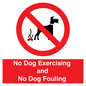PV10407: No Dog Exercising and No Dog Fouling
