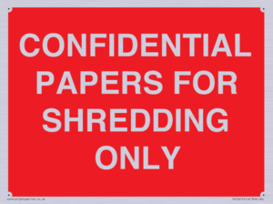 PV10415: CONFIDENTIAL PAPERS FOR SHREDDING ONLY