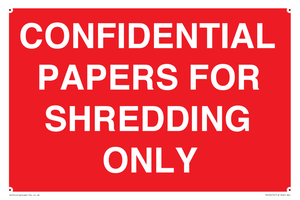 PV10415: CONFIDENTIAL PAPERS FOR SHREDDING ONLY