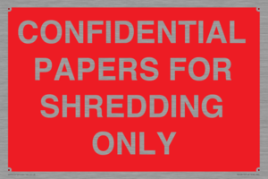 PV10415: CONFIDENTIAL PAPERS FOR SHREDDING ONLY