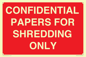 PV10415: CONFIDENTIAL PAPERS FOR SHREDDING ONLY