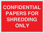 PV10415: CONFIDENTIAL PAPERS FOR SHREDDING ONLY