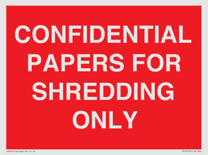 PV10415: CONFIDENTIAL PAPERS FOR SHREDDING ONLY