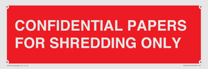 PV10415: CONFIDENTIAL PAPERS FOR SHREDDING ONLY