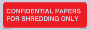 PV10415: CONFIDENTIAL PAPERS FOR SHREDDING ONLY