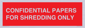 PV10415: CONFIDENTIAL PAPERS FOR SHREDDING ONLY