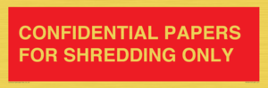 PV10415: CONFIDENTIAL PAPERS FOR SHREDDING ONLY