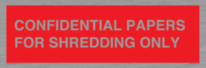 PV10415: CONFIDENTIAL PAPERS FOR SHREDDING ONLY