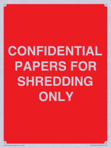 PV10415: CONFIDENTIAL PAPERS FOR SHREDDING ONLY