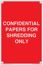 PV10415: CONFIDENTIAL PAPERS FOR SHREDDING ONLY