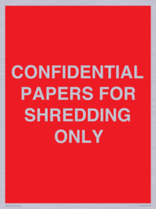 PV10415: CONFIDENTIAL PAPERS FOR SHREDDING ONLY