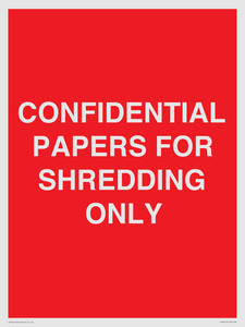 PV10415: CONFIDENTIAL PAPERS FOR SHREDDING ONLY