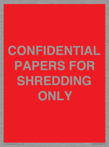 PV10415: CONFIDENTIAL PAPERS FOR SHREDDING ONLY