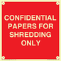PV10415: CONFIDENTIAL PAPERS FOR SHREDDING ONLY