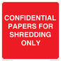 PV10415: CONFIDENTIAL PAPERS FOR SHREDDING ONLY