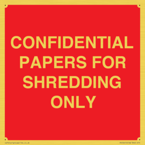 PV10415: CONFIDENTIAL PAPERS FOR SHREDDING ONLY