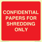 PV10415: CONFIDENTIAL PAPERS FOR SHREDDING ONLY