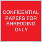 PV10415: CONFIDENTIAL PAPERS FOR SHREDDING ONLY