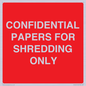 PV10415: CONFIDENTIAL PAPERS FOR SHREDDING ONLY