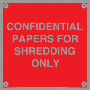 PV10415: CONFIDENTIAL PAPERS FOR SHREDDING ONLY