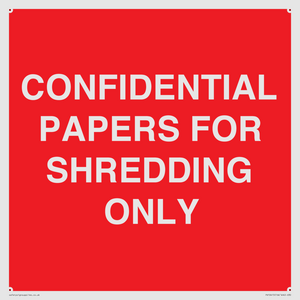 PV10415: CONFIDENTIAL PAPERS FOR SHREDDING ONLY