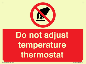PV10445: Do not adjust temperature thermostat