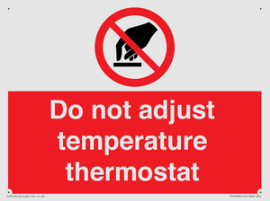 PV10445: Do not adjust temperature thermostat