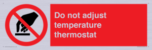 PV10445: Do not adjust temperature thermostat