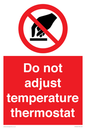 PV10445: Do not adjust temperature thermostat