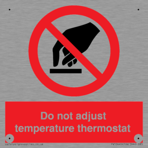 PV10445: Do not adjust temperature thermostat