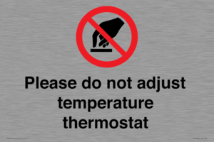 PV10486: Please do not adjust temperature thermostat