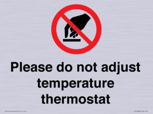 PV10486: Please do not adjust temperature thermostat