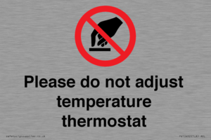 PV10492: Please do not adjust temperature thermostat
