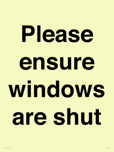 PV10513: Please ensure windows are shut