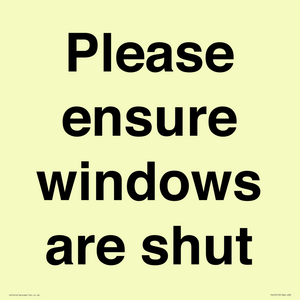 PV10513: Please ensure windows are shut