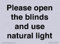PV10515: Please open the blinds and use natural light