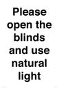 PV10515: Please open the blinds and use natural light