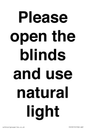 PV10515: Please open the blinds and use natural light