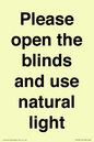 PV10515: Please open the blinds and use natural light