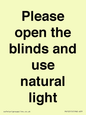 PV10515: Please open the blinds and use natural light