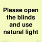 PV10515: Please open the blinds and use natural light