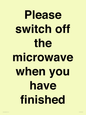 PV10517: Please switch off the microwave when you have finished
