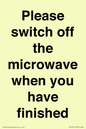 PV10517: Please switch off the microwave when you have finished